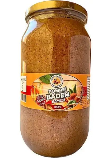 Pompei Sade Şekersiz %100 Badem Ezmesi: Doğal ve Sağlıklı Beslenme İçin İdeal Alternatif