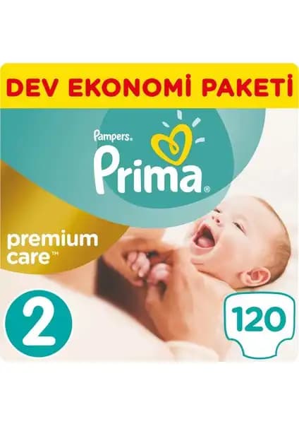 Prima Bebek Bezi Premium Care 2 Beden Mini: Yüksek Emicilik ve Konfor Sağlayan Güvenilir Bebek Bezi