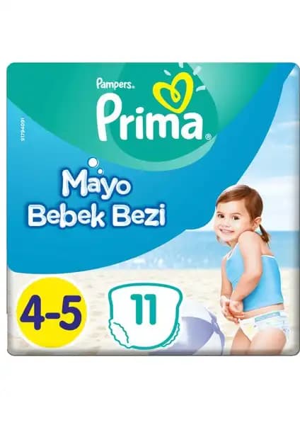 Prima Mayo Bebek Bezi 4 Beden 11 Adet Maxi Tekli Paket Konfor ve Güvenlik