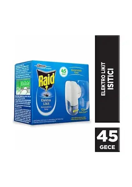 Raid Elektro Likit Isıtıcı Sinek Kovucu: Etkili ve Pratik Sineği Önleyici Çözüm