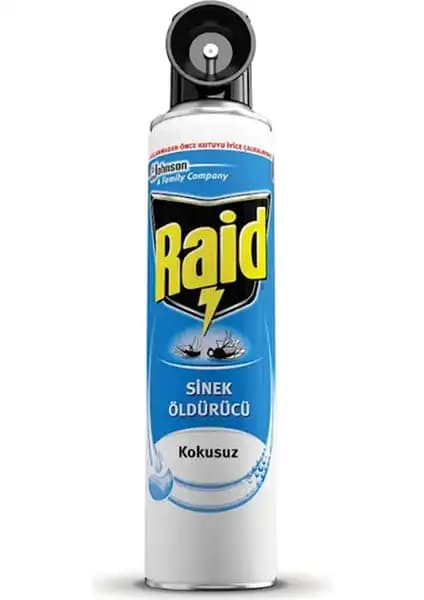 Raid Pure Kokusuz Sinek Öldürücü 300 ml: Hızlı ve Etkili İç Mekan Koruma Çözümü