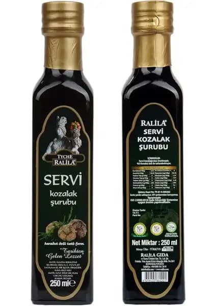 Ralila Servi Kozalak Şurubu 004 Organik ve Katkısız Doğal Çocuk Sağlığı Şurubu