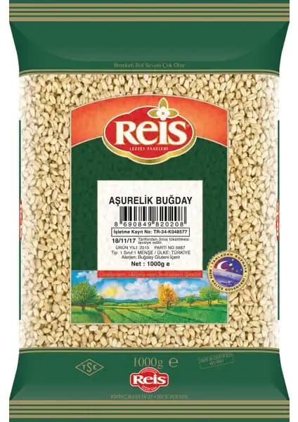 Reis Aşurelik Buğday 1 Kg Doğal ve Yüksek Kalite Bakliyat Ürünü