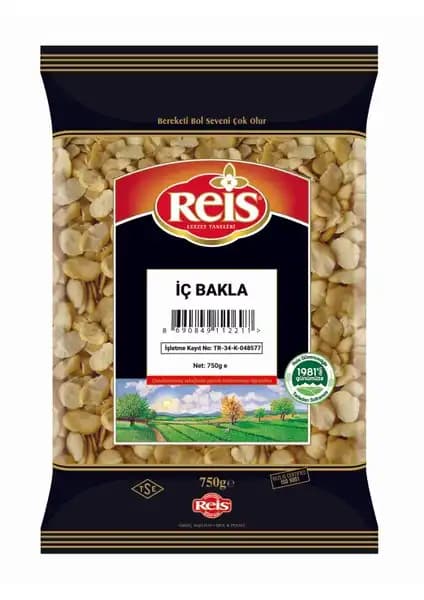 Reis İç Bakla 750 Gr: Sağlıklı ve Çok Yönlü Kullanım İçin Doğal Bir Seçenek