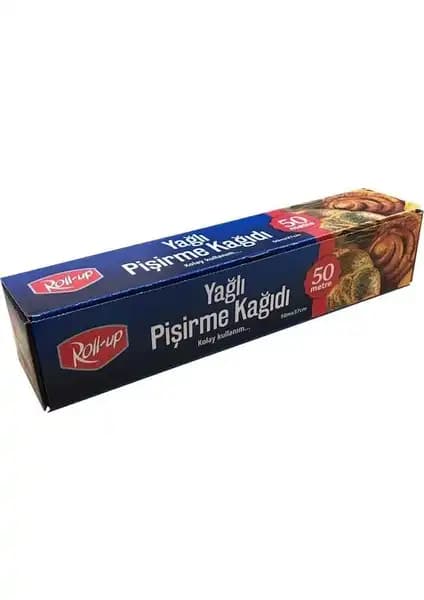 Roll-Up Yağlı Pişirme Kağıdı 37x50 M: Pratik ve Hijyenik Mutfak Kullanımı İdeal Ürün