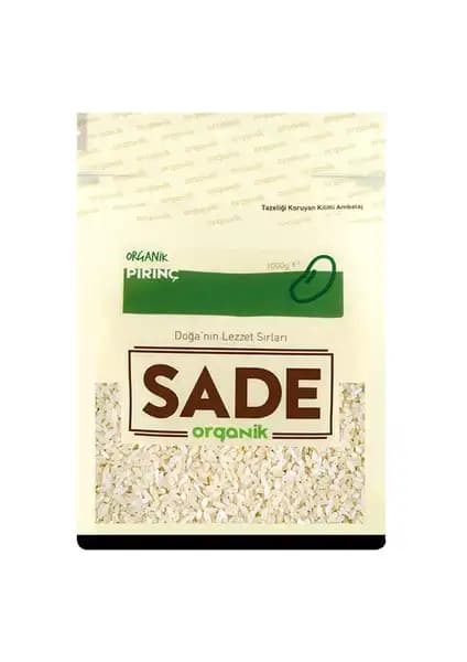 Sade Organik Pirinç 1 kg: Sağlıklı ve Güvenilir Doğa Dostu Beslenme Seçeneği