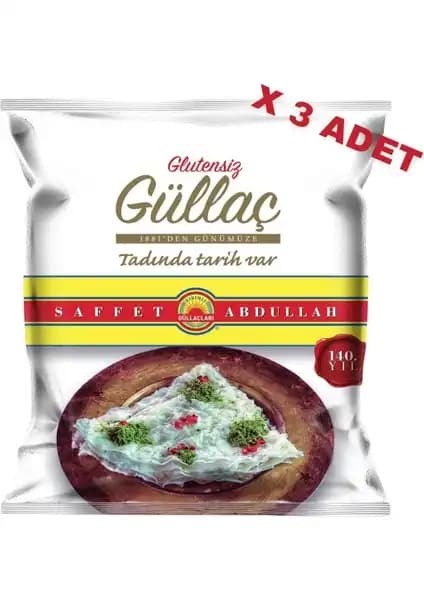 Saffet Abdullah Glutensiz Mini Güllaç: Sağlıklı ve Geleneksel Türk Tatlısı Alternatifi