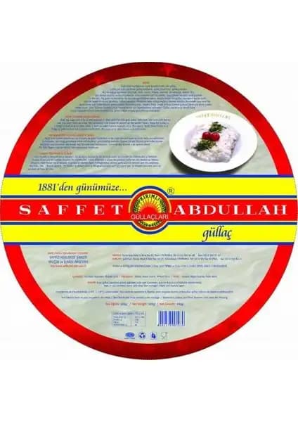 Saffet Abdullah Güllaç 400 Gr Ambalaj ile Geleneksel Tatların Modern Sunumu