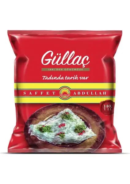 Saffet Abdullah Mini Güllaç 100 Gr 8'li Paket Geleneksel ve Pratik Tatlı Seçeneği