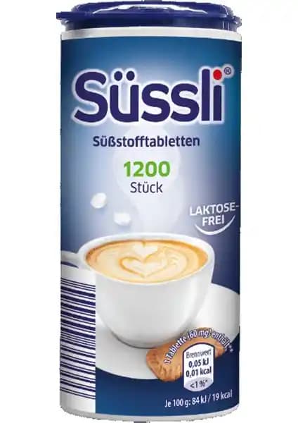 Sağlıklı ve Lezzetli Alternatif: Süssli Tatlandırıcı 1200 Tablet Laktozsuz Sağlık Dostu