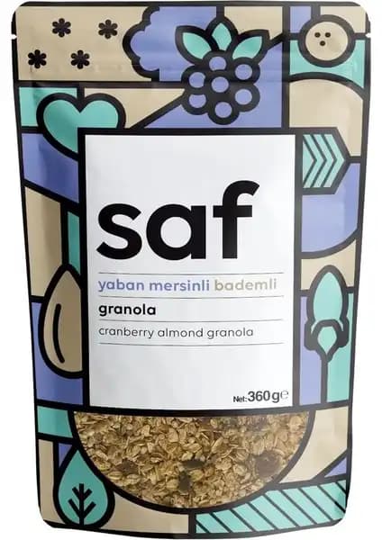Sağlıklı ve Lezzetli SAF Yaban Mersinli Bademli Granola Ürünü Hakkında Detaylı Bilgi