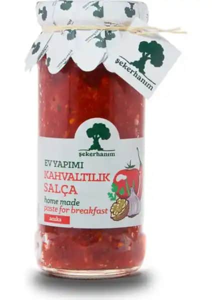 Şeker Hanım Kahvaltılık Salça (Acuka) Doğal ve Katkısız Lezzet Deneyimi