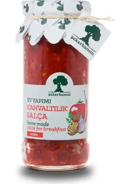 Şeker Hanım Kahvaltılık Salça (Acuka) Doğal ve Katkısız Lezzet Deneyimi