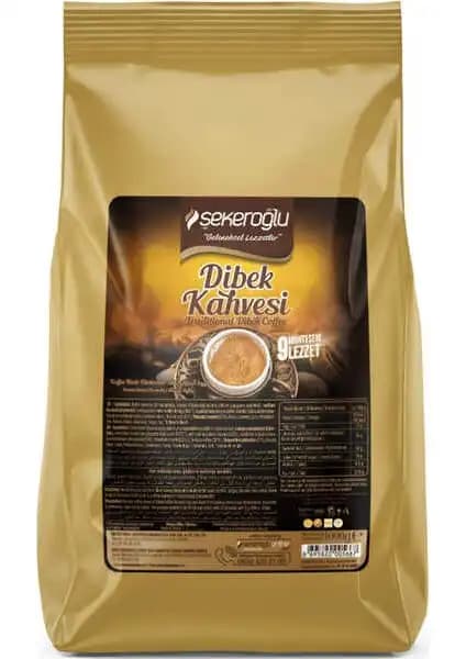 Şekeroğlu Dibek Kahvesi 1 Kg Doğal ve Sağlıklı Geleneksel Türk Kahvesi