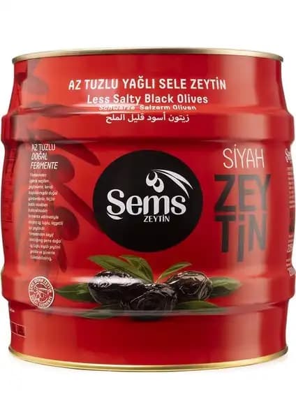 Şems Siyah Zeytin 2 Kg: Kaliteli ve Lezzetli Doğal Zeytin Seçeneği