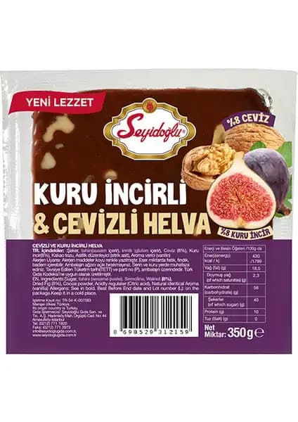Seyidoğlu Kuru İncirli ve Cevizli Helva: Geleneksel Lezzet ve Modern Kalitenin Buluşması