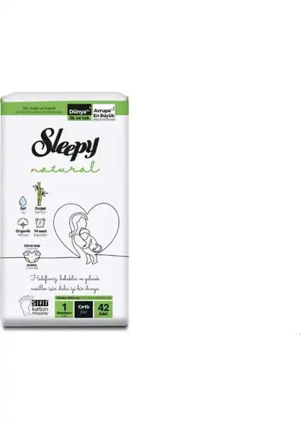 Sleepy Bebek Bezi 1 Beden Yenidoğanlar İçin Güvenli ve Konforlu Koruma Sağlar