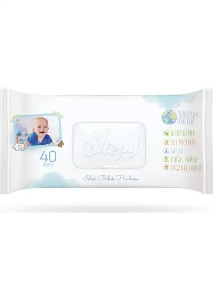 Sleepy Bio Islak Havlu 40 Yaprak: Güvenli ve Pratik Temizlik Çözümü