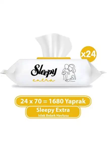 Sleepy Extra Islak Bebek Havlusu: Hassas Ciltler İçin Güvenilir Temizlik Seçeneği