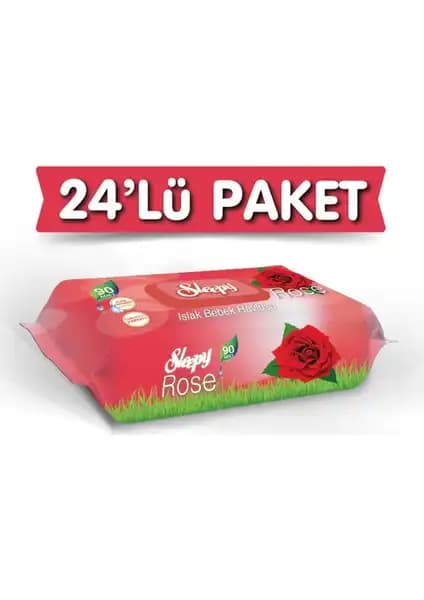 Sleepy Gül Kokulu Islak Havlu: Pratik Kullanım ve Ferah Koku ile Günlük Hijyen Çözümü