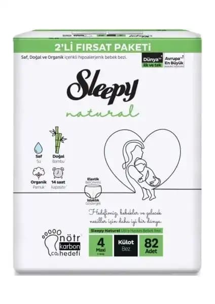 Sleepy Natural Külot Bebek Bezi: Doğal İçerikli Güvenilir ve Konforlu Bebek Bezi Çözümü