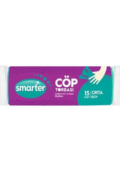 Smarter Orta Boy Çöp Torbası: Dayanıklı ve Kullanışlı Temizlik Çözümü