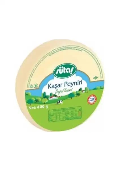 Sütaş Kaşar Peyniri 400 gr ile lezzet ve kaliteyi sofralarınıza taşıyın