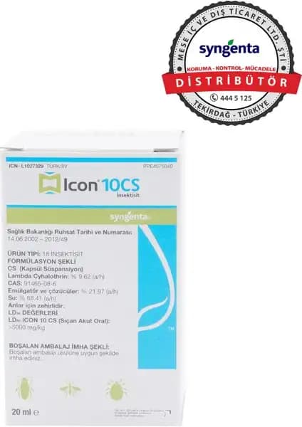 Syngenta Icon 10 CS Böcek ve Haşere Kontrolü İçin Güvenilir ve Etkili Çözüm