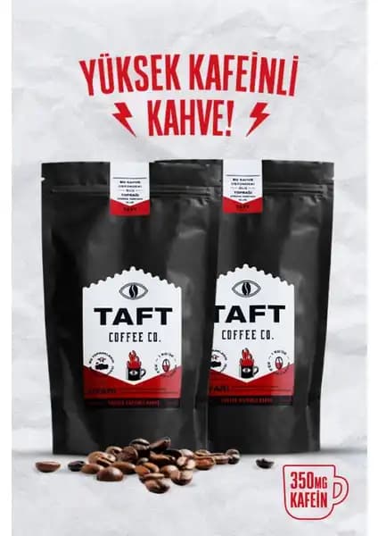 Taft Coffee Co. Yüksek Kafeinli Filtre Kahve: Enerji ve Lezzet Dolu Bir Kahve Deneyimi