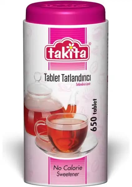 Takita Tablet Tatlandırıcı: Sağlıklı ve Pratik Şekersiz Tatlandırma Seçeneği (75-90 karakter)