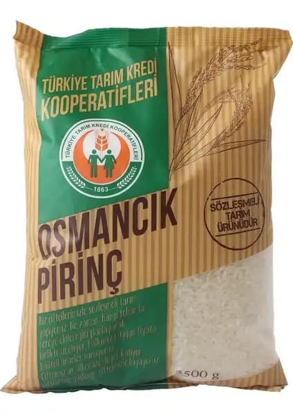 Tarım Kredi Osmancık Pirinç 2,5 kg: Yüksek Kalite ve Lezzet Garantili Pirinç Ürünü