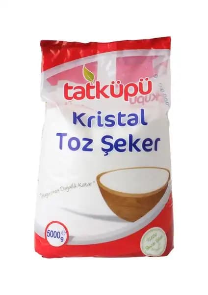 Tat Küpü Tatküpü Toz Şeker 5 kg: Hijyenik ve Doğal Tatlandırıcı Ürün