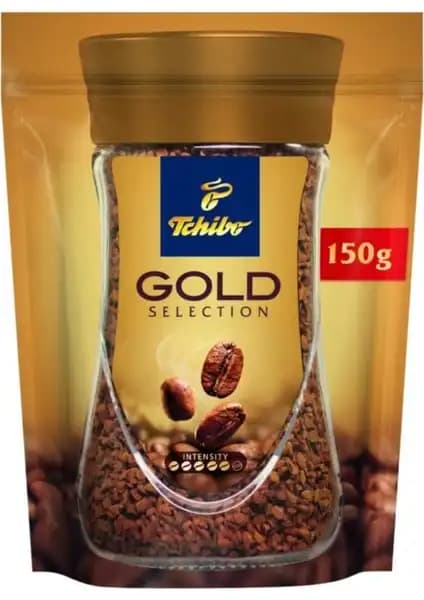 Tchibo Gold Selection Çözünebilir Kahve 150 Gr Ekonomik Paketle Pratik ve Lezzetli Kahve Deneyimi