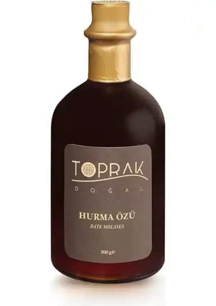 Toprak Marka Doğal Hurma Özü 300g - Sağlıklı ve Katkısız Doğal Tatlandırıcı