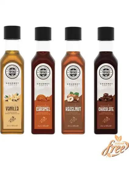Tüfekçi Şekersiz Şurup Seti Sağlıklı ve Aromatik Tatlar İçin Geniş Seçenekler