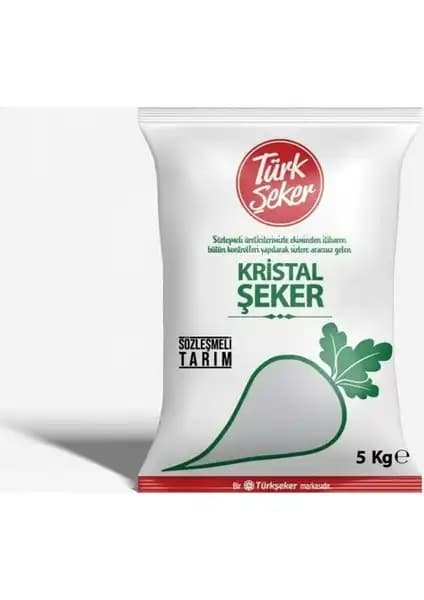 Türk Şeker 5 Kg Toz Şeker - Yüksek Kalite ve Güvenilirlik ile Mutfaklarınızda