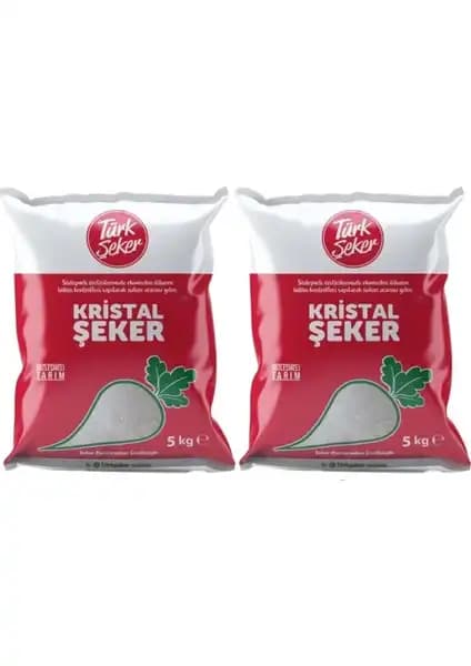 Türk Şeker Kristal Toz Şeker 10 kg: Yüksek Kalite ve Ekonomik Çözüm