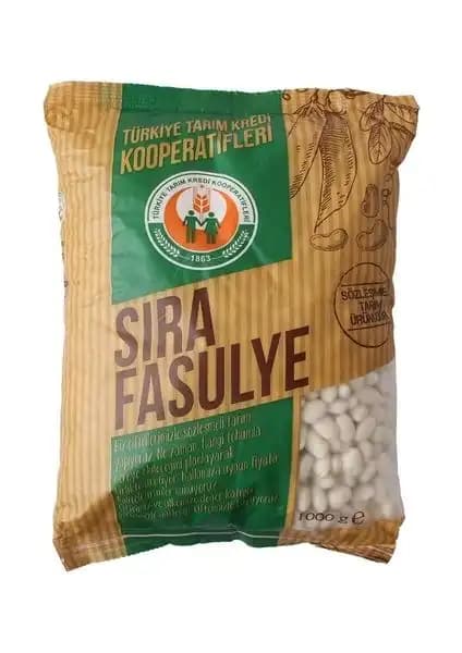 Türkiye Tarım Kredi Koop. Fasulye 1 Kg - Doğal ve Yüksek Kaliteli Bakliyat Seçeneği