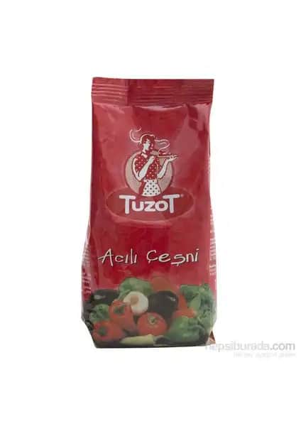 Tuzot Acılı Çeşni 200 Gr: Güçlü Lezzet ve Aromasıyla Mutfaklarınızın Vazgeçilmezi