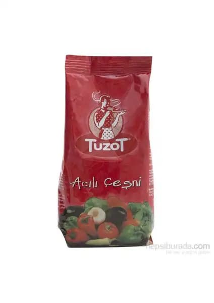 Tuzot Acılı Çeşni 200 Gr: Güçlü Lezzet ve Aromasıyla Mutfaklarınızın Vazgeçilmezi