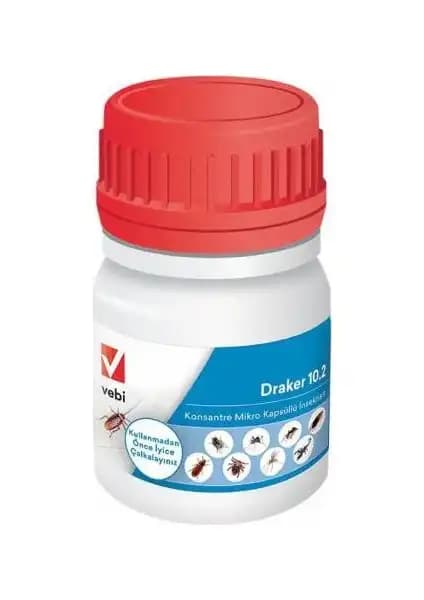 VEBİ Haşere Öldürücü Draker 10.2 cs 50 ml ile Güçlü ve Güvenilir Haşere Kontrolü
