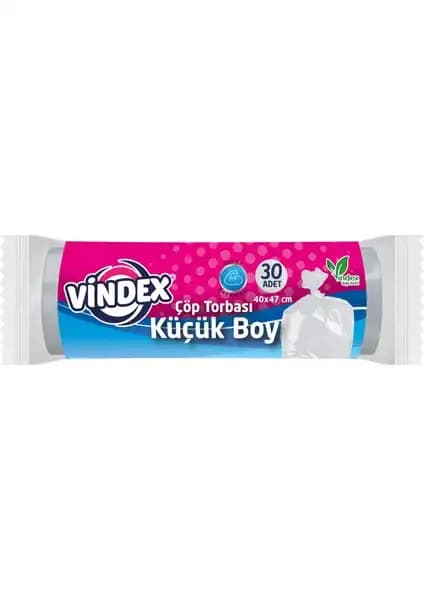 Vindex Mini Çöp Torbası 30'lu: Pratik, Dayanıklı ve Hoş Kokulu Temizlik Çözümü