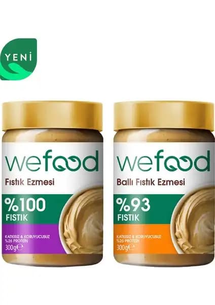 Wefood Fıstık Ezmesi ve Ballı Fıstık Ezmesi Ürün İncelemesi ve Özellikleri