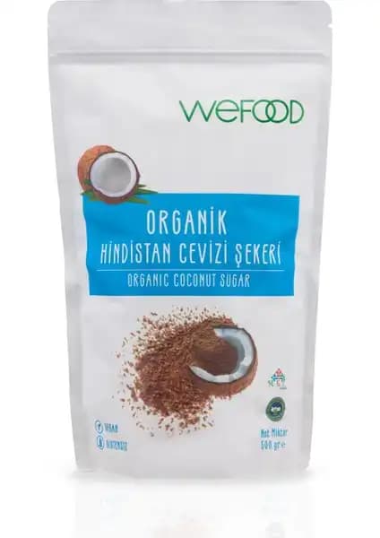 Wefood Organik Hindistan Cevizi Şekeri: Doğal ve Sağlıklı Tatlandırıcı Alternatif