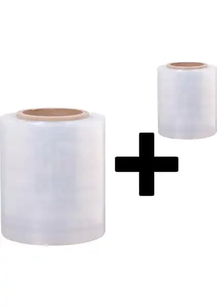 X-Perk Streç Film Sitreç 17 Mikron 10 cm 300 Metre 2'li Set ile Pratik ve Dayanıklı Paketleme Çözümleri
