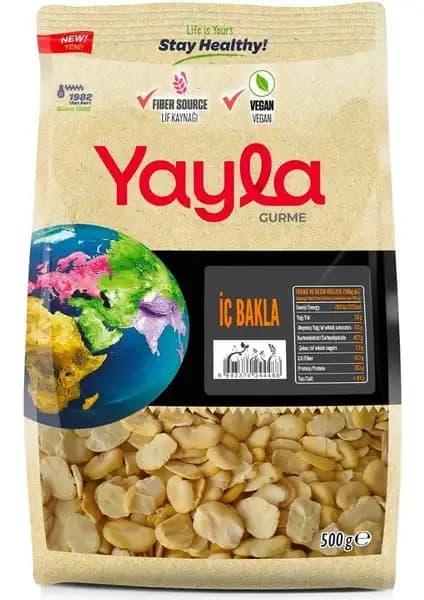Yayla Gurme İç Bakla 500 Gr: Doğal ve Sağlıklı Bakliyat Seçeneği