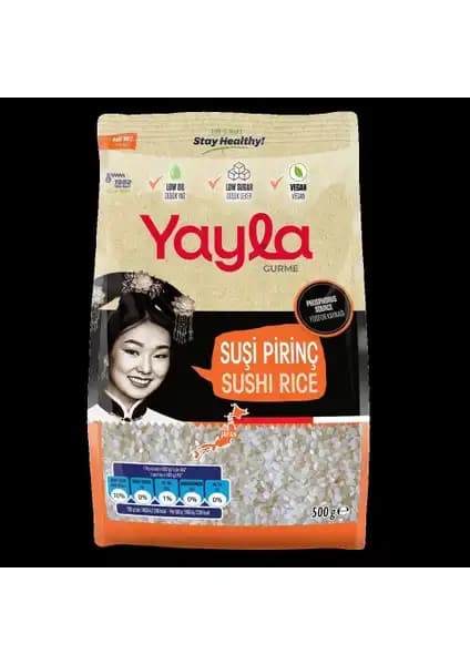 Yayla Gurme Sushi Pirinci Sağlıklı ve Lezzetli Suşi ve Pirinç Yemekleri İçin Uygun