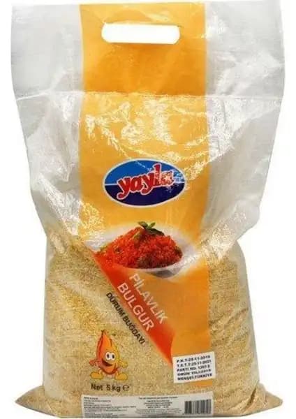 Yayla Pilavlık Bulgur 5 kg ile Sağlıklı ve Lezzetli Yemekler Hazırlayın