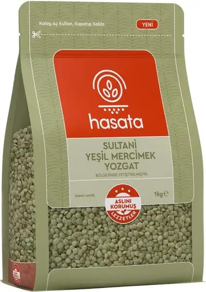 Yozgat Sultani Yeşil Mercimek: Kaliteli ve Hızlı Pişen Bakliyat Seçeneği