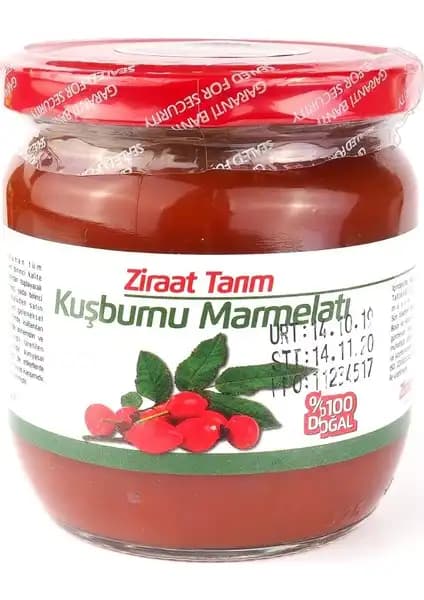 Ziraat Tarım Şeker İlavesiz Kuşburnu Marmelatı: Doğal ve Sağlıklı Tatlandırıcı Alternatif